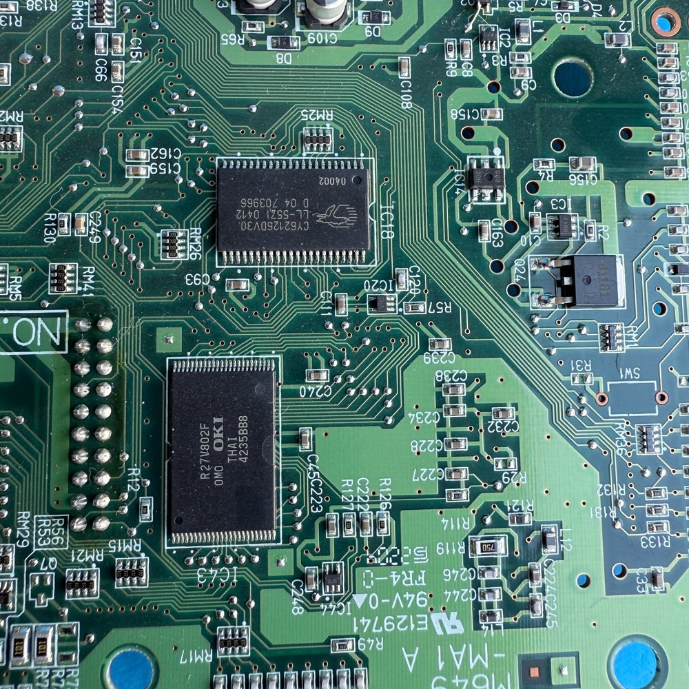 CASIO LK-92TV Lighting Keyboard OEM Part: Processor Main Board PCB M649-MA1