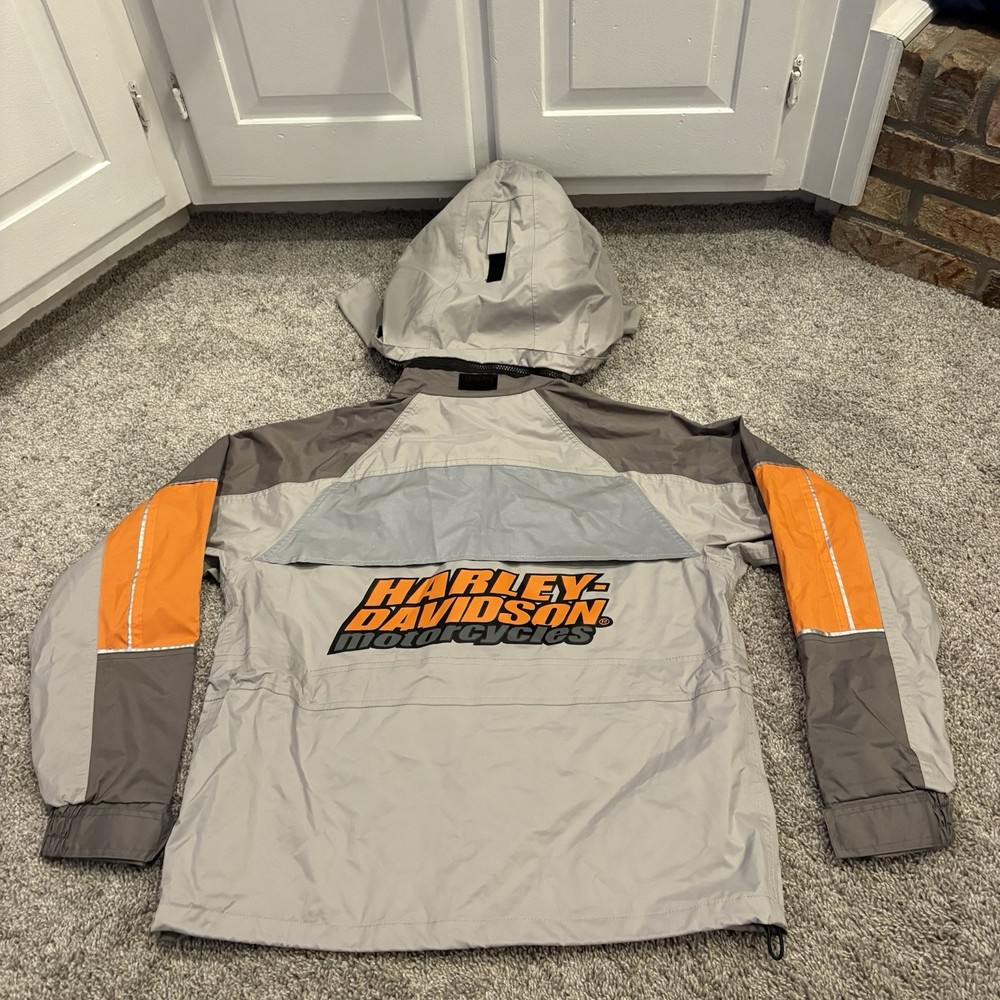 Harley-Davidson Reflective Rain Suit Jacket And Pants Medium