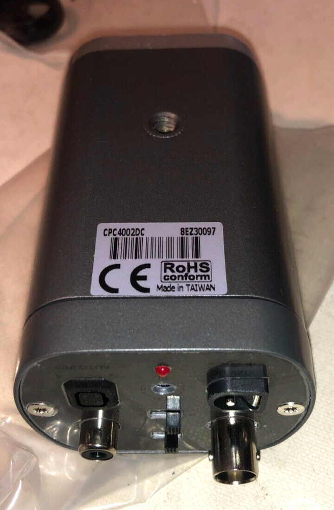 RoHS Conform Digital CCD Security Camera NOS in Box Model CPC4002DC Untested