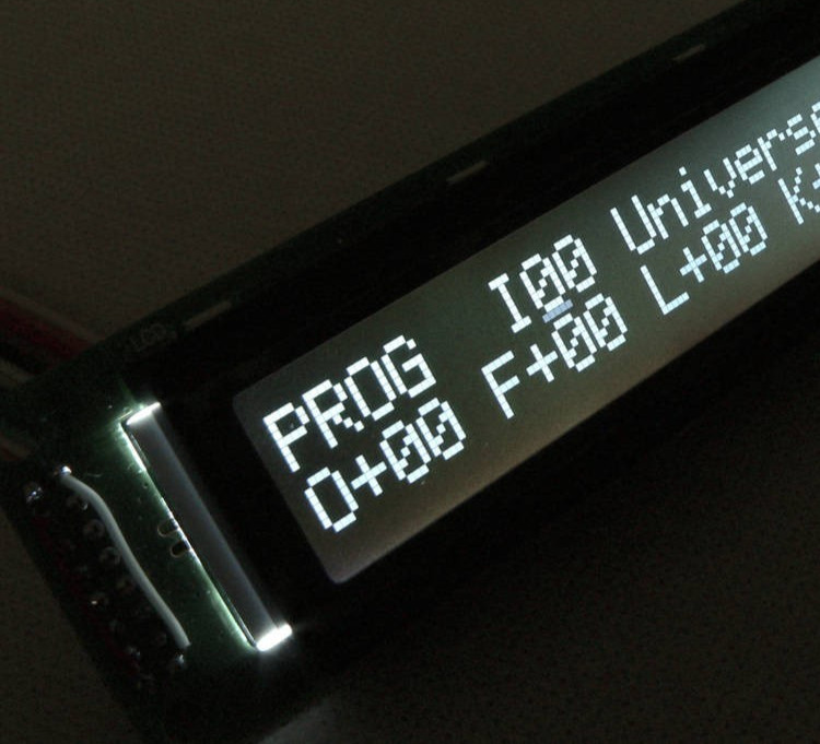Korg M1 LCD Replacement High Brightness Black Negative LED Display Module
