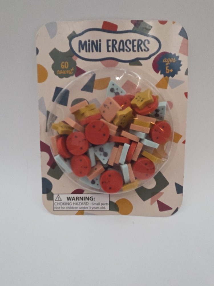 Mini erasers