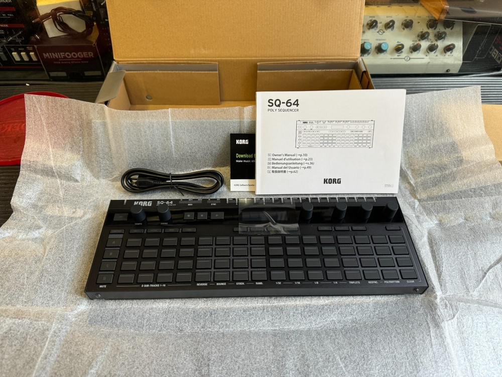 Korg SQ64 Polyphonic Sequencer Poly SQ-64 New ARMENS