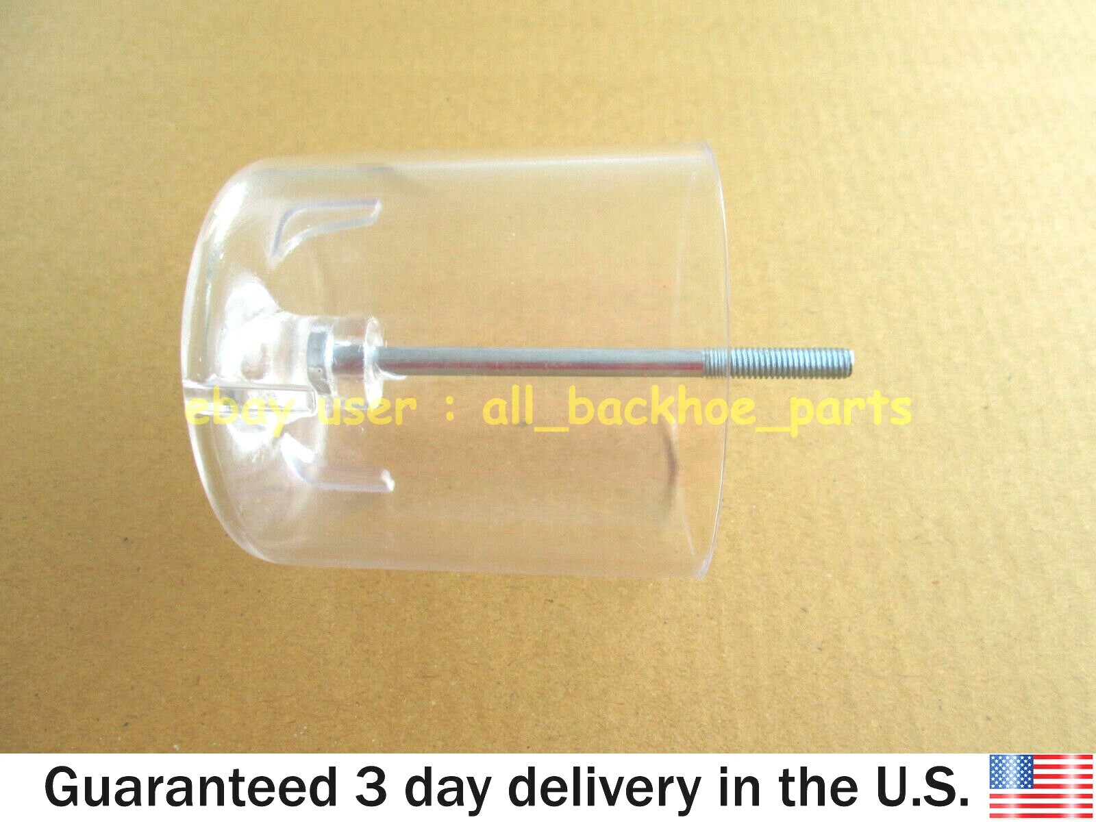 JCB BACKHOE - PLASTIC FUEL SEDIMENT BOWL (PART NO. 32/904709)