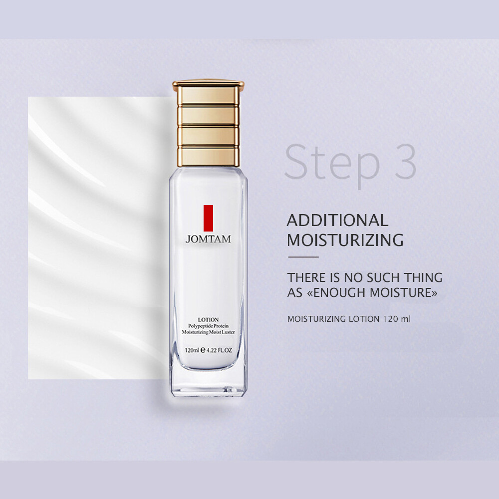 Polypeptide Protein Moisturizing Set Cleanser Toner Eye Cream Essence Gift Box