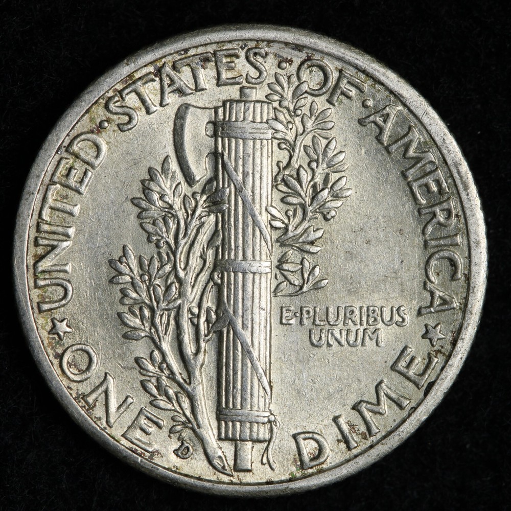 1938-D Mercury Silver Dime BU *UNCIRCULATED* MS E127 T