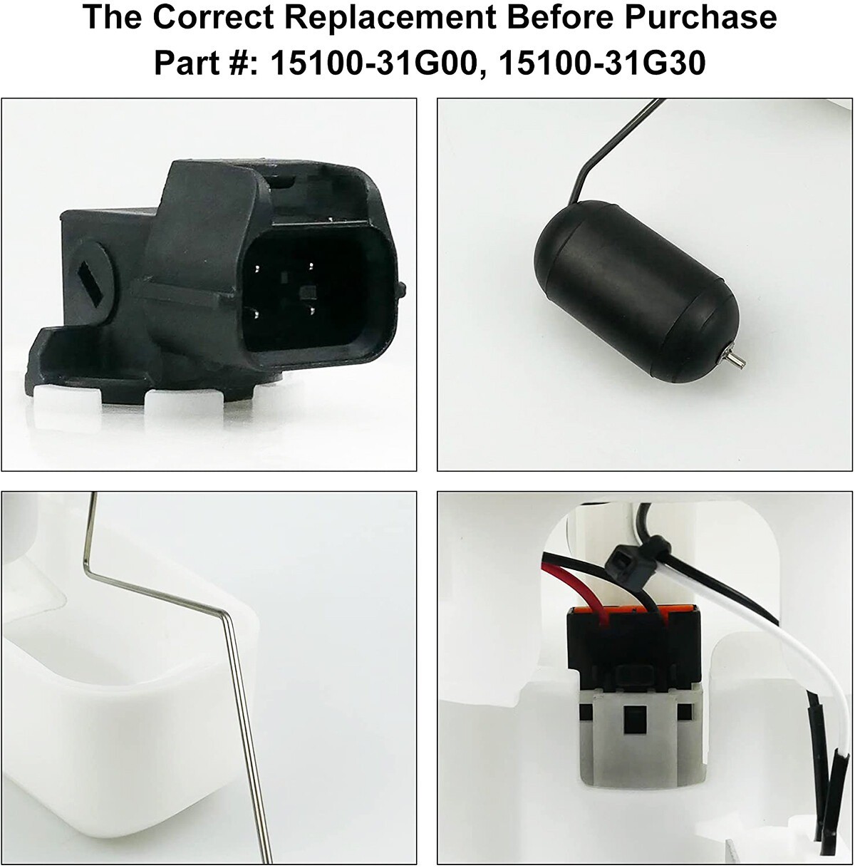 2005-2020 ATV/UTV Fuel Pump Assembly for SUZUKI KING QUAD Fuel Pump 15100-31G03