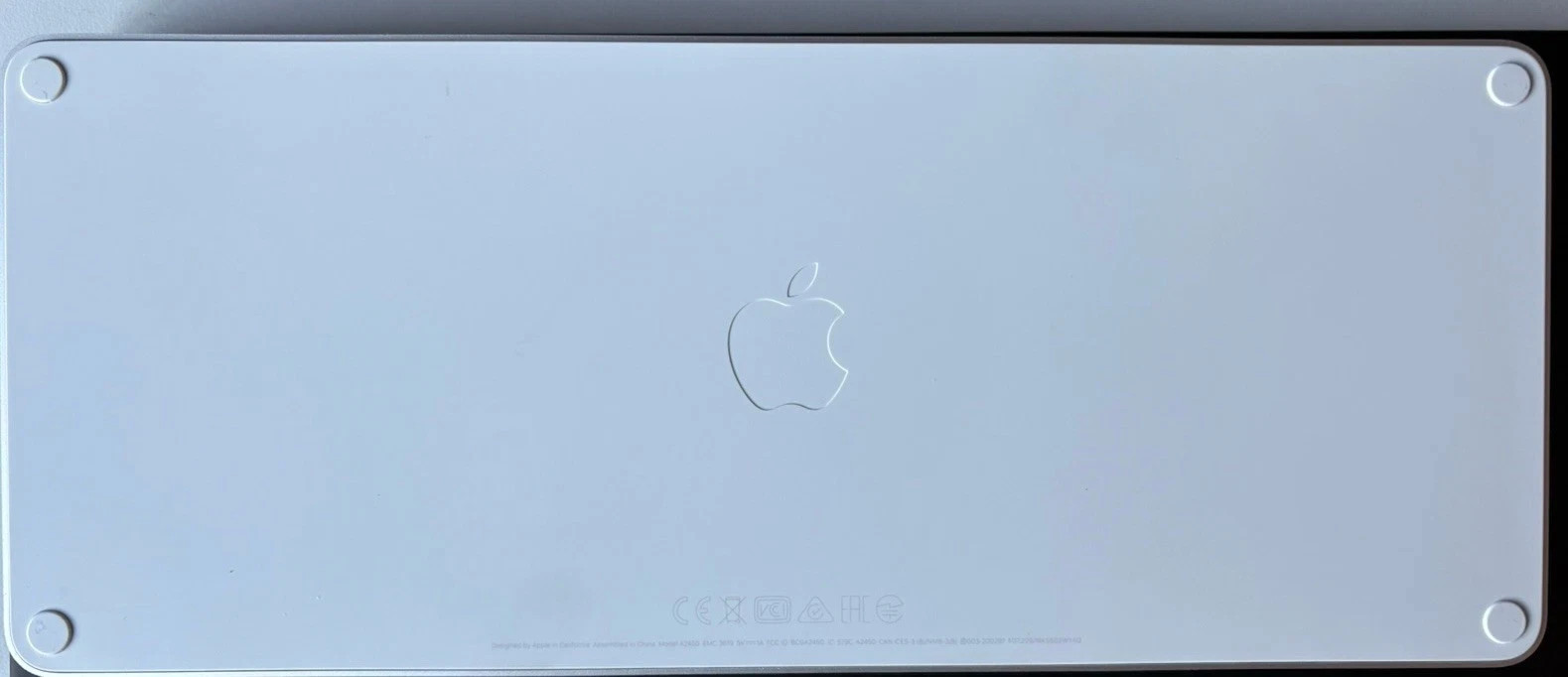 Apple A2450 Magic Keyboard Slim Aluminum Keyboard Silver White