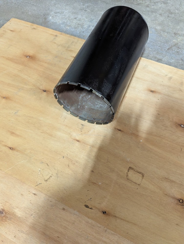8" PRE OWNED DIAMOND WET CORE BIT