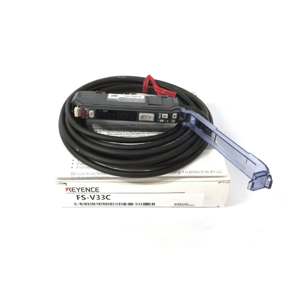 KEYENCE FS-V33C Fiber Optic Sensor New✦KD