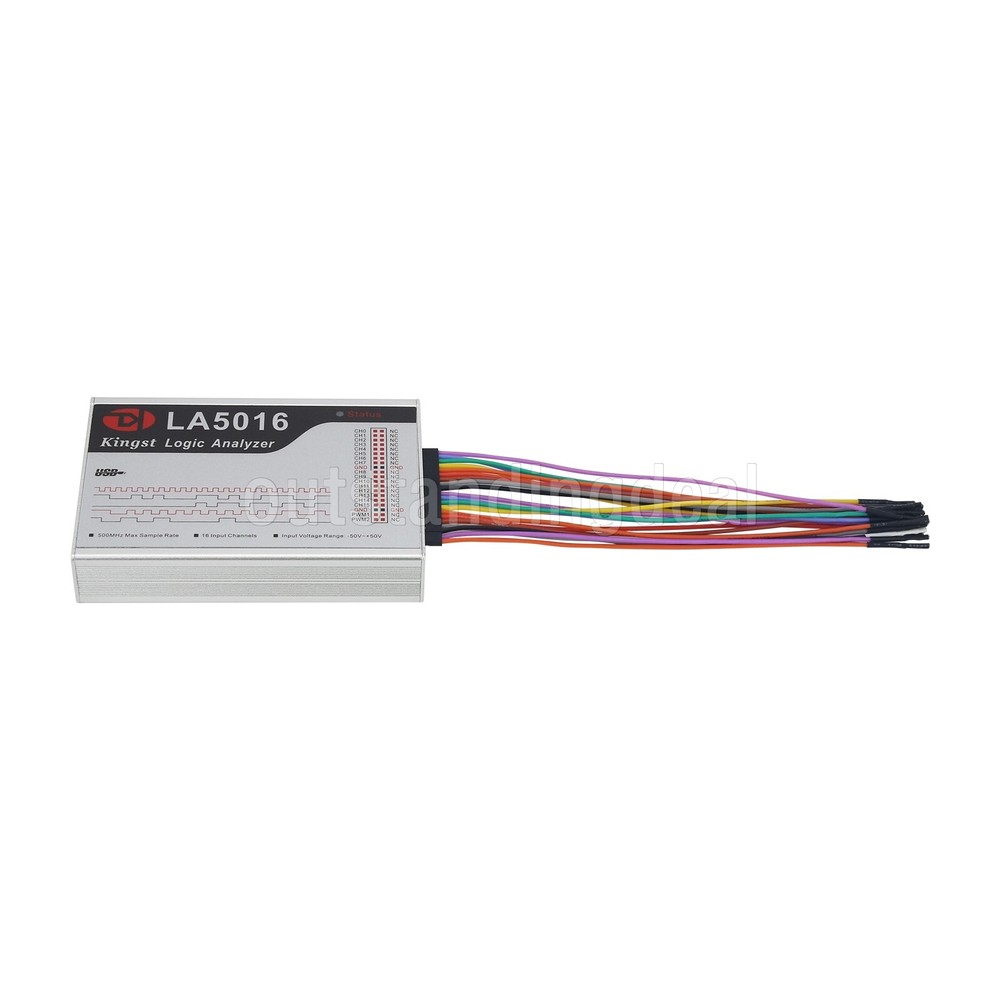 LA5016 USB Logic Analyzer 16 Channels Max Sampling Rate 500M 10G Depth ot25