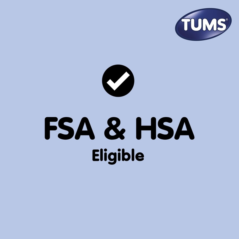 TUMS Heartburn Plus Sleep Support Chewable Dietary Assorted Flavour