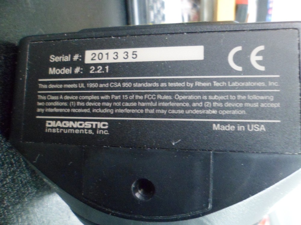 Diagnostic Instruments Inc Model 2.2.1 RT Color Microscope Camera