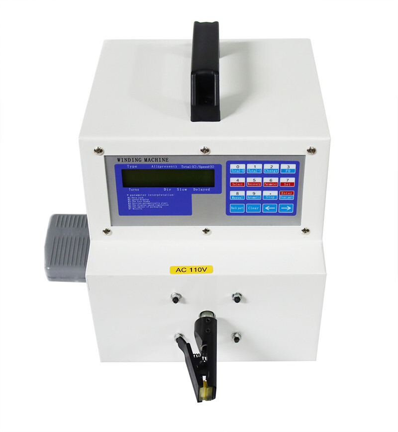 110V Automatic High-speed Wire Twister with LCD + Background Display 15W