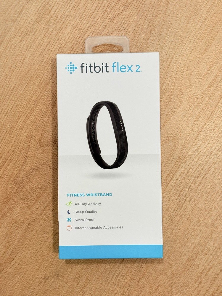 Fitbit Flex 2 Activity Tracker - Black - NEW SEALED