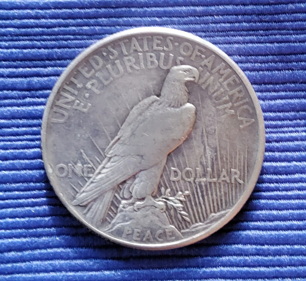 1921 P Peace Dollar