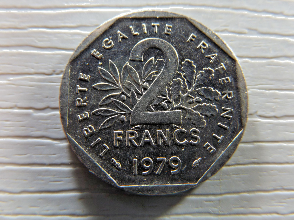 FRANCE 1979 2 Franc
