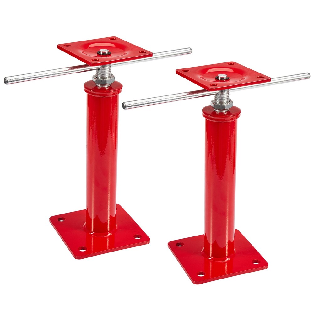 2 Pack House Jacks for Leveling Crawlspace - 11 to 16 Inch Adjustable Support