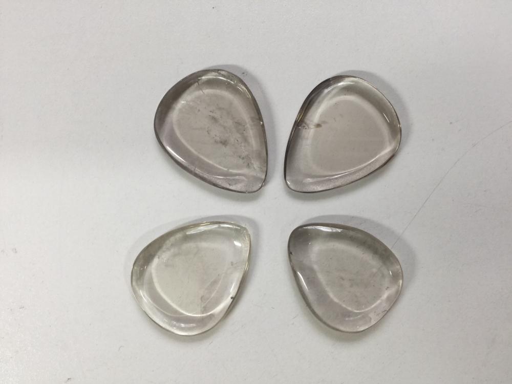 Timber Tones Quartz Tone Guitar Pick Smoky Quartz - Single Pick
