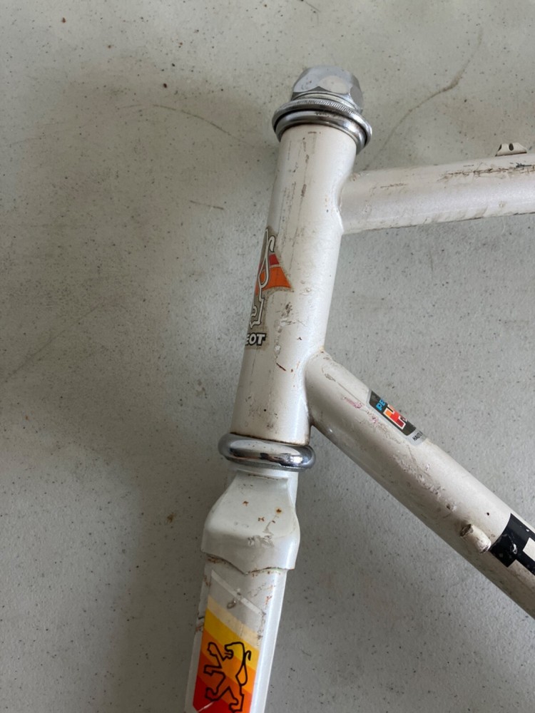 Bicycle Frameset Peugeot France Includes Bottom Bracket