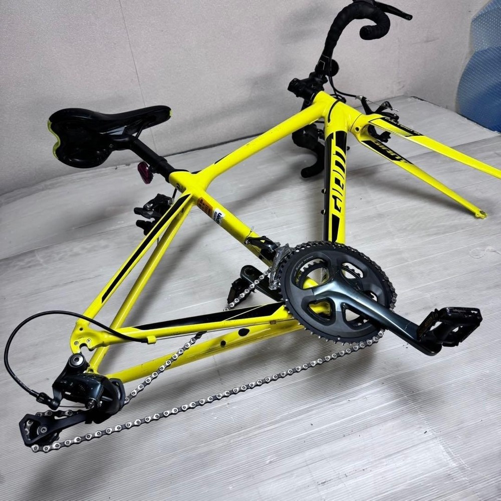 Giant AX30 Road Frame Set Yellow