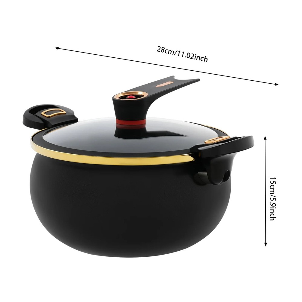8L Pressure Cooker Non-Stick Micro Multi-Function Micro Pressure Cooking Pot