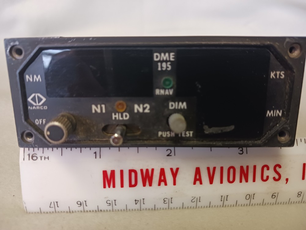 Narco DME 195 Indicator TSO