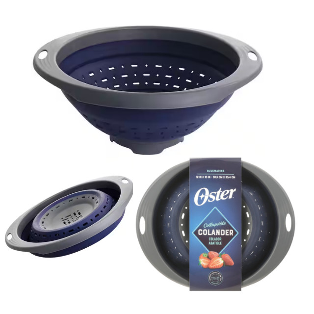 Oster Bluemarine 10-Inch Collapsible Strainer - Space Saver