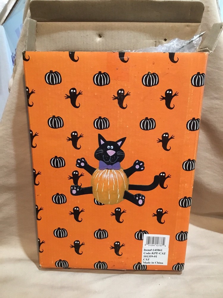 Halloween Create a Cat Pumpkin