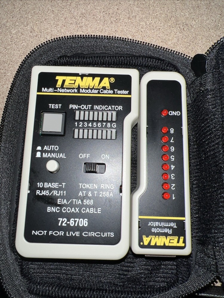 TENMA - 72-6706 CABLE  TESTER