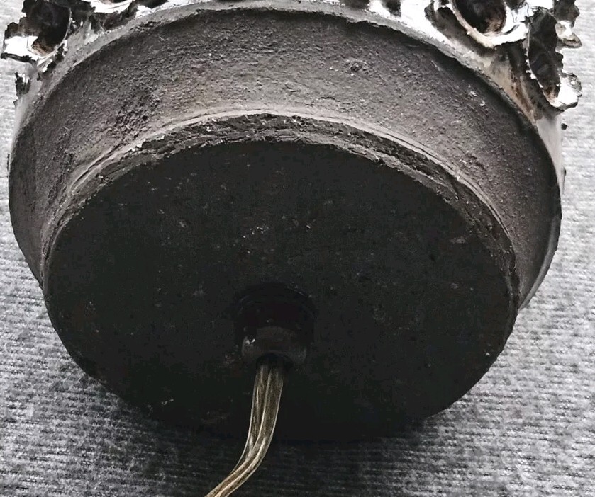 A Pair of Lovemose Danish brutalist Stoneware Vintage Wall Lights