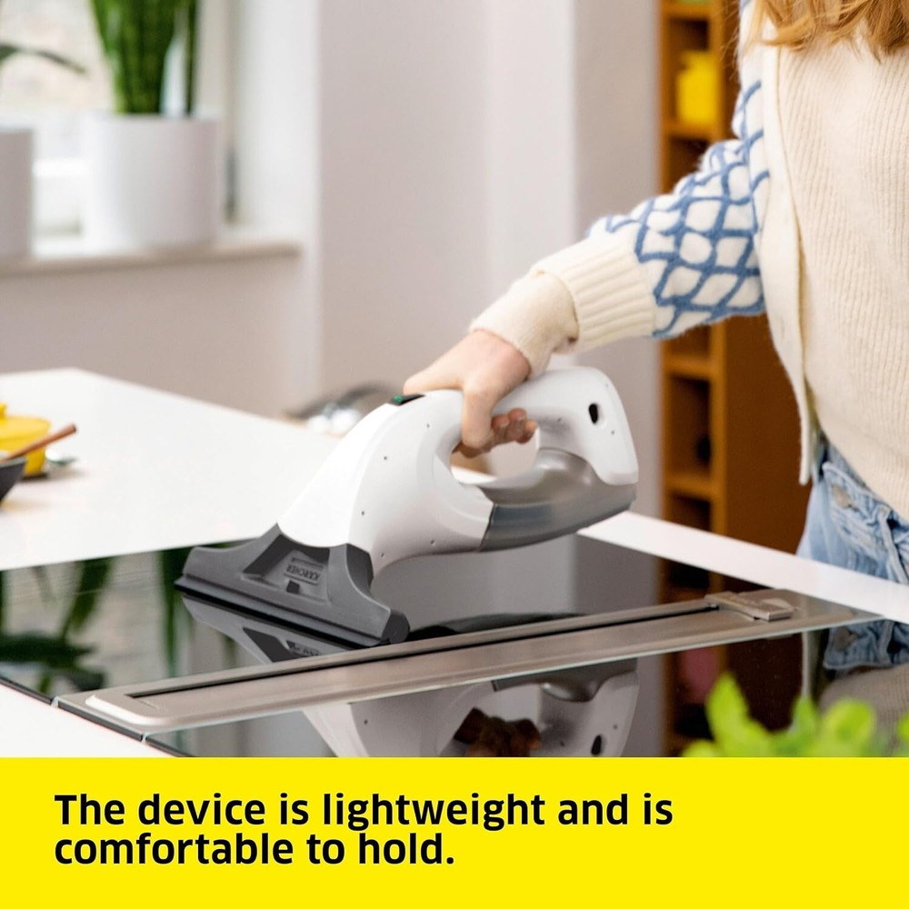 Effortless Multi-Surface Cleaning with Plus 2-in-1 Window Vacuum Squeegee 10"