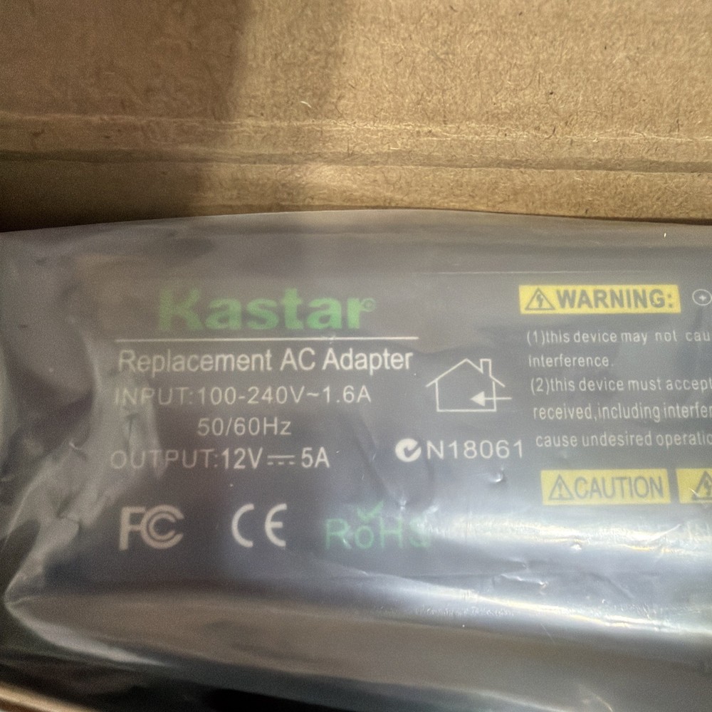 2 KASTAR X000U7E023 POWER ADAPTER