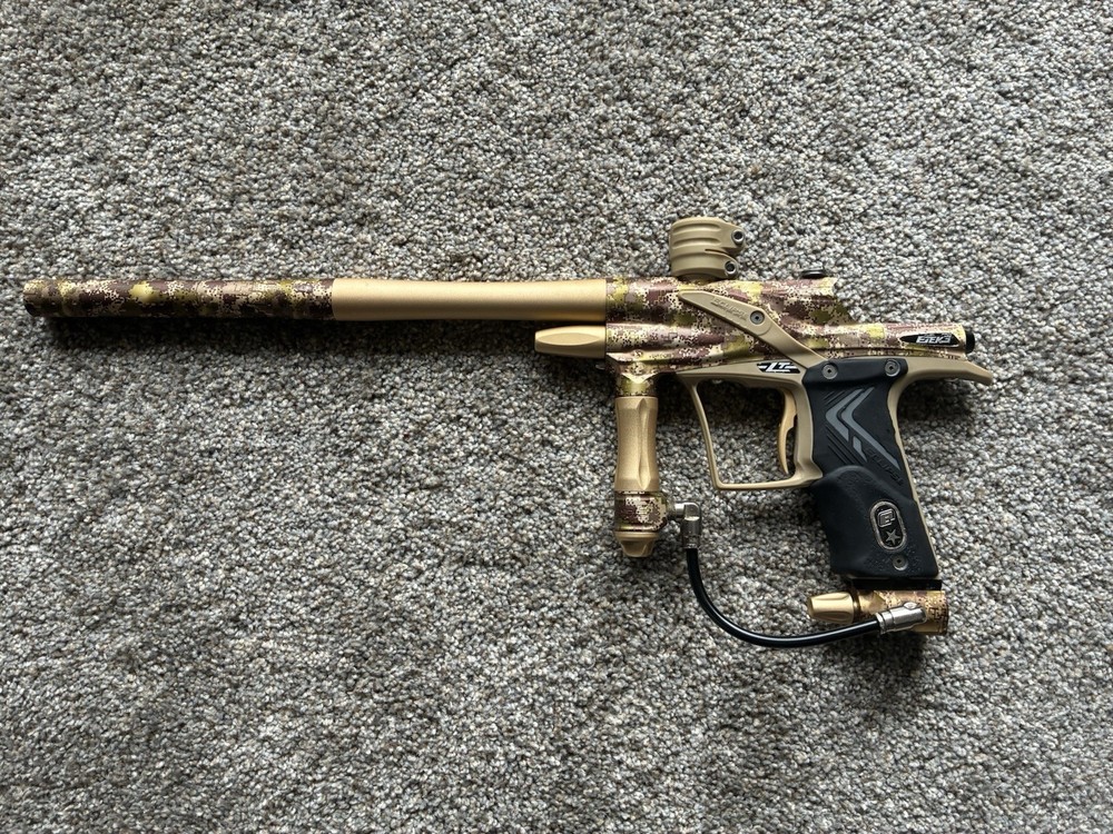 Planet Eclipse ETEK 3 LT Paintball Marker with Case - Desert Digicam