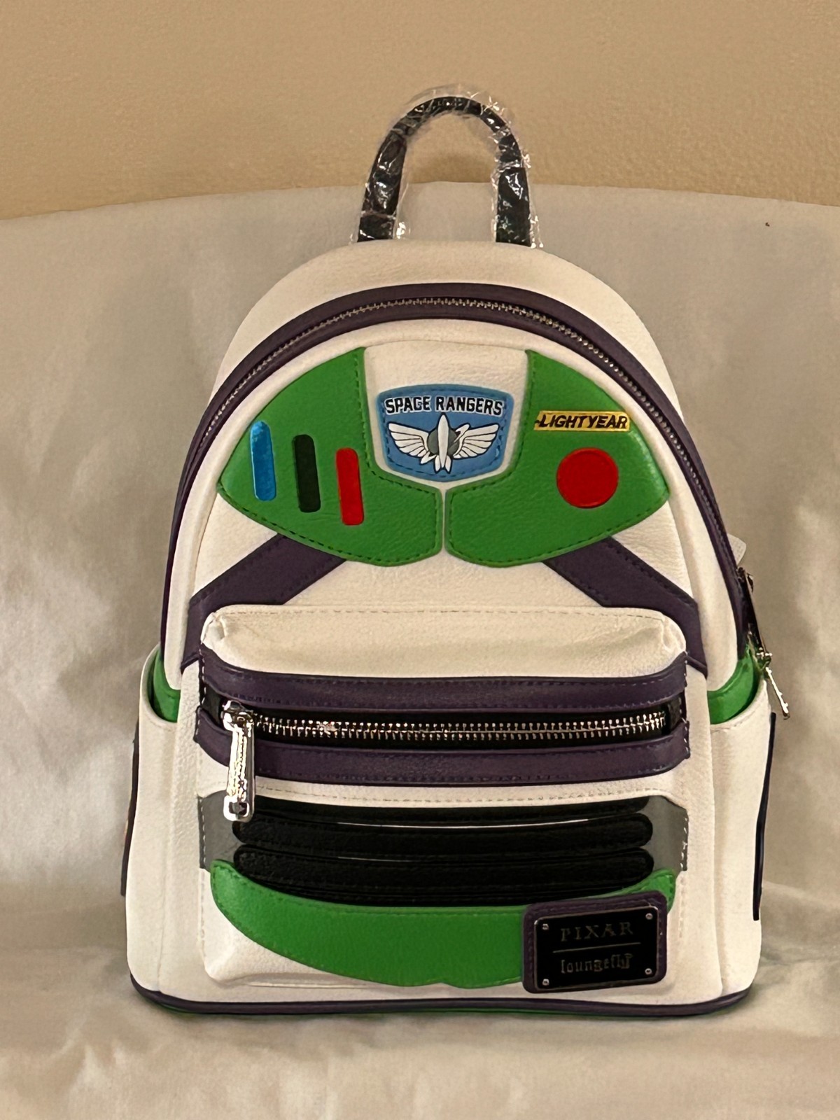 Loungefly Disney Pixar Toy Story Buzz Lightyear Wings Light up Mini Backpack