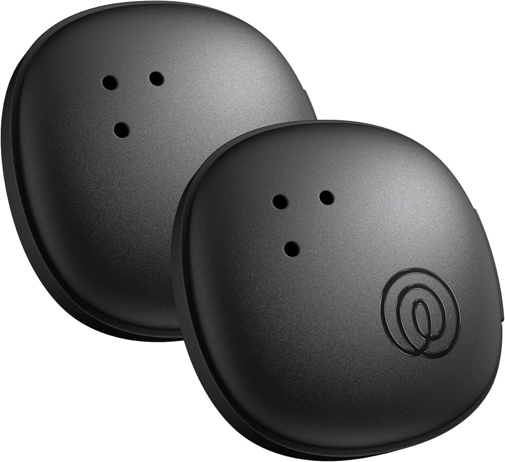 Tile Sticker Bluetooth Item Tracker, 2-Pack (Black)