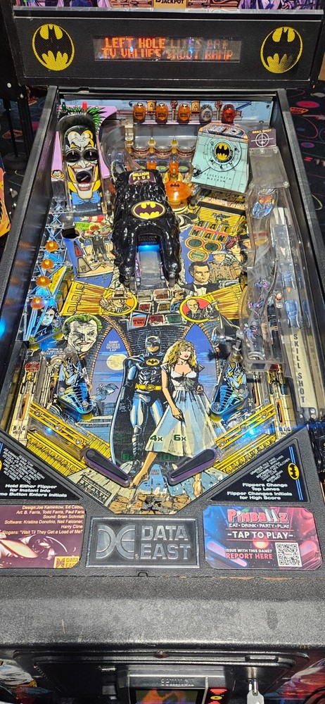 BATMAN Pinball Machine - Data East 1991 - 3208
