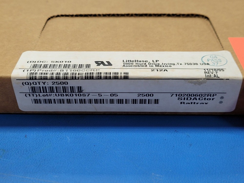 (10pcs) B1160CCLRP TSPD 160mA 500A Single Negative