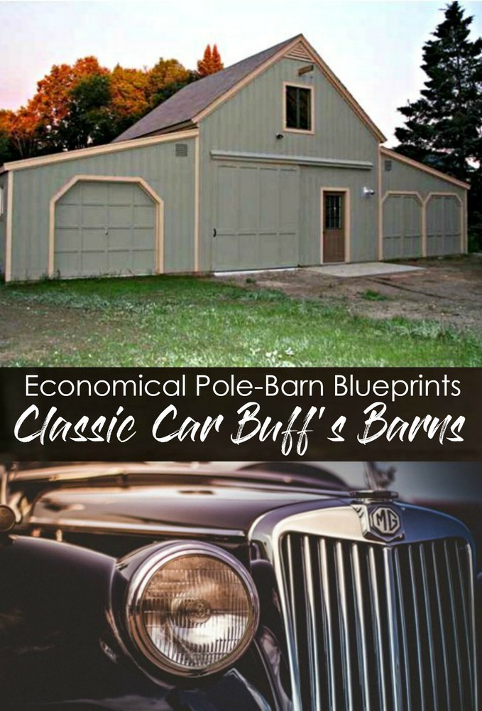 17 Workshop and Studio Designs - Complete Pole-Barn Construction Plans (S4)