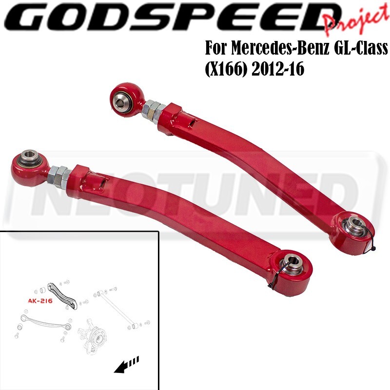 Godspeed Camber Rear Upper Arms Spherical Bearings Kit For GL-Class 2013-16