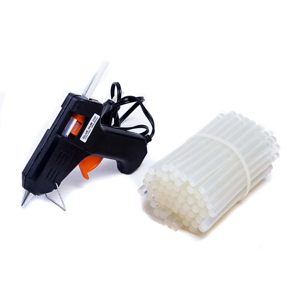 20W Hot Melt Glue Gun with 7mm Glue Stick Mini Electric Heat Repair Tools DIY