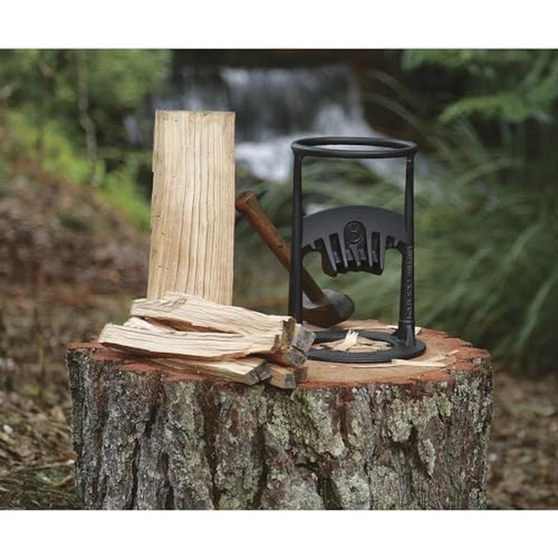 Firewood Splitter Manual Log Splitter Safe Easy Use Durable Compact Design