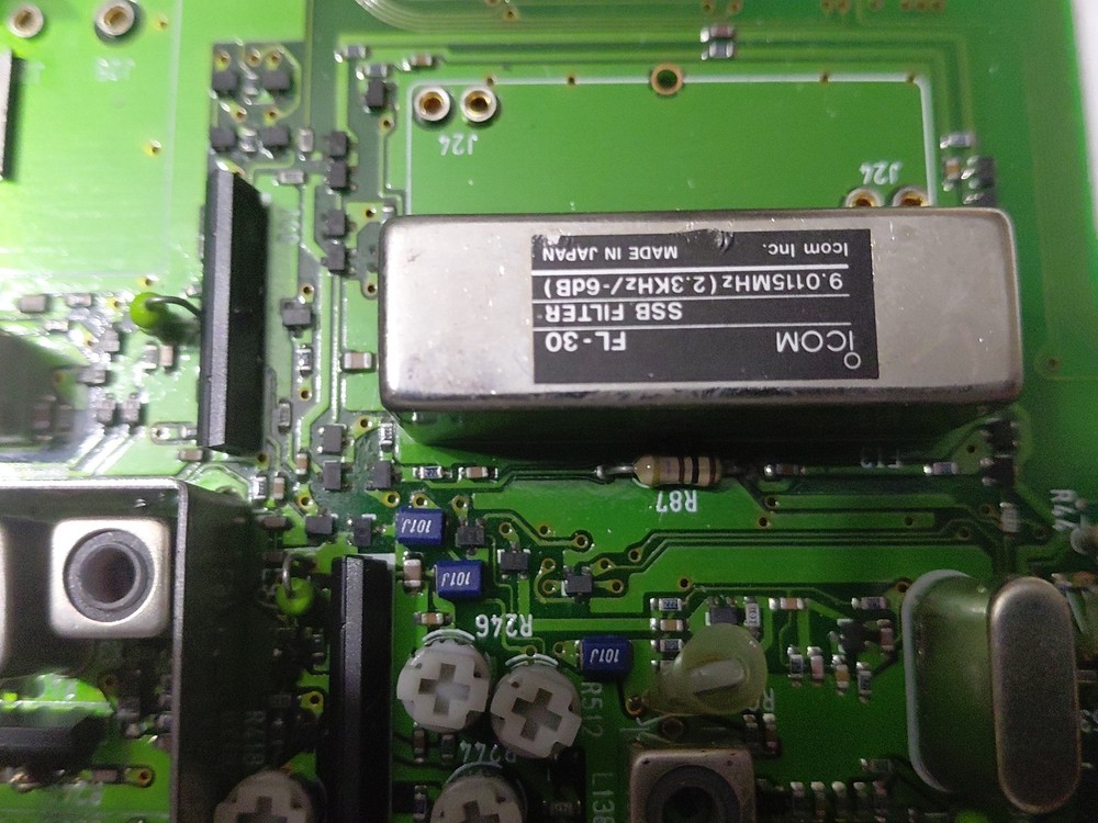 ICOM IC-736 Transceiver Main circuit board Untested