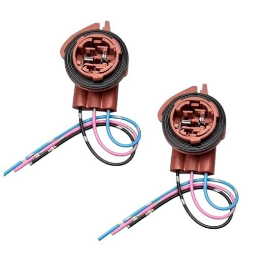 2 PCS 3157 Bulb Socket, Turn Signal/Tail Light/Brake Light Harness Socket