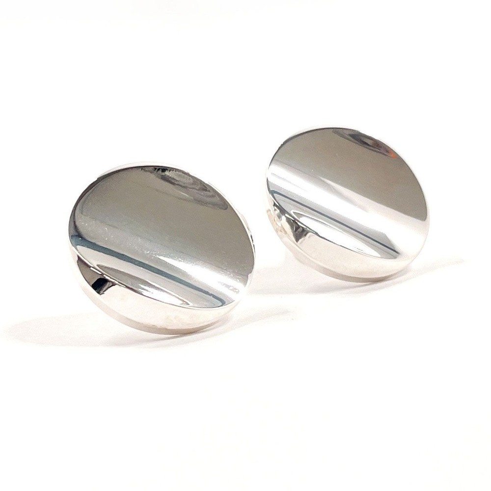 Georg Jensen Cufflinks Round Silver