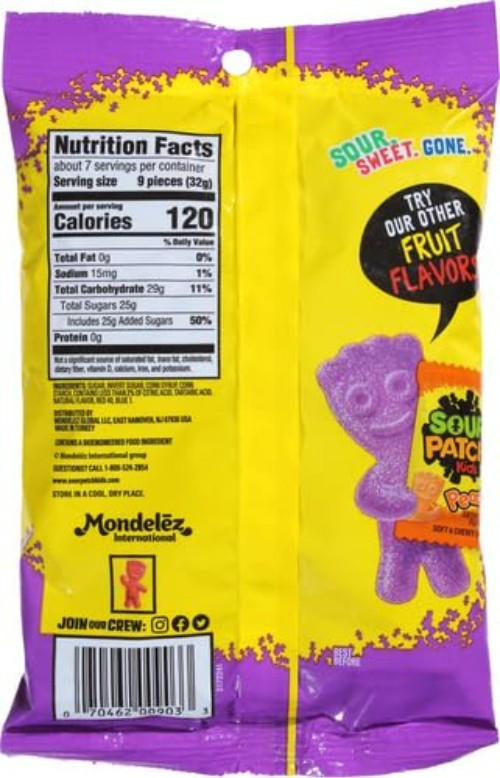 Grape Soft & Chewy Candy, 8.02 oz