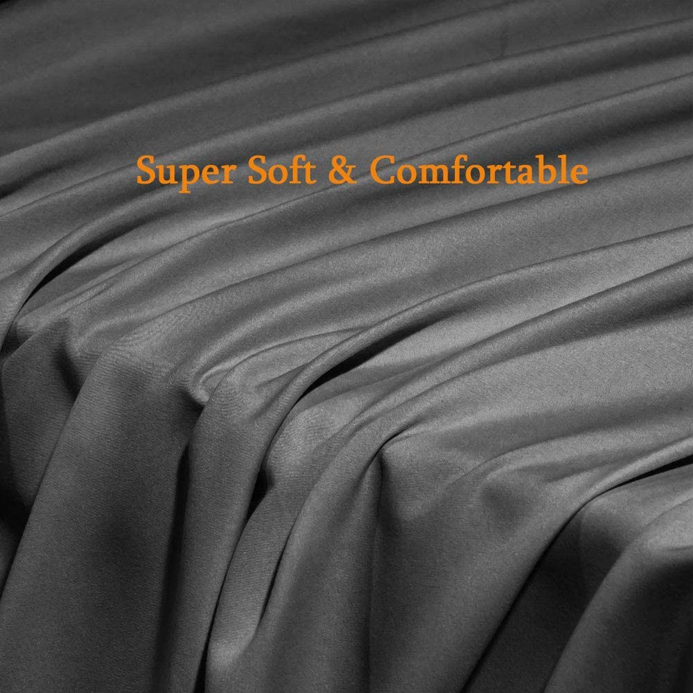 Bed Sheet Set Super Soft Microfiber 1800 Thread Count Luxury Egyptian Sheets Fit