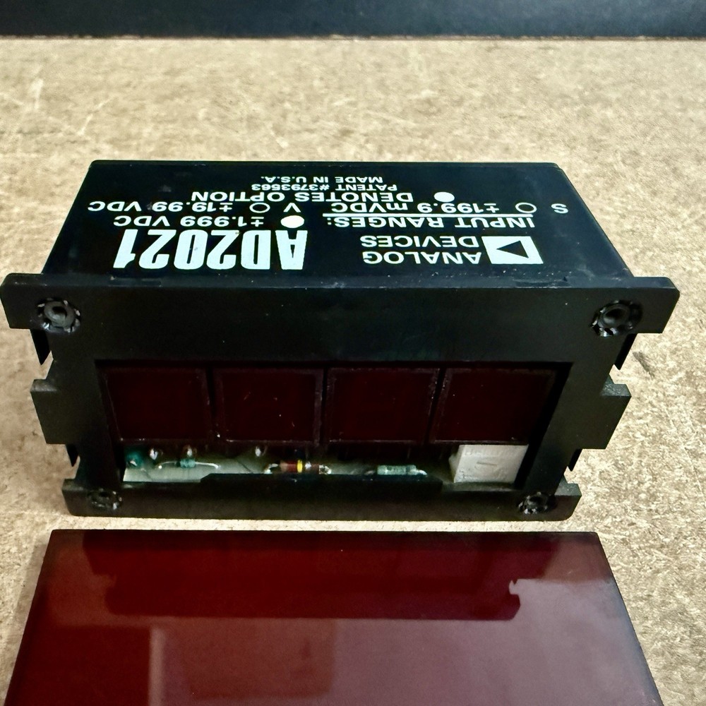 Analog Devices AD2021 Digital Display Vintage Panel Meter