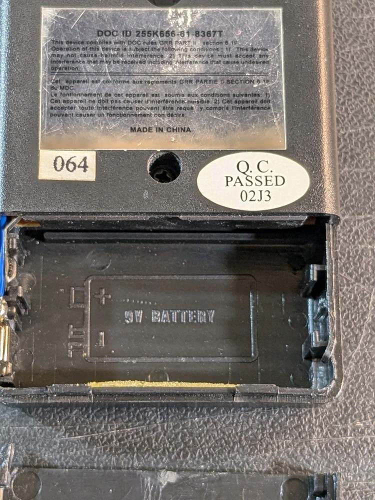 Dimplex Fireplace Remote Control DOC ID 255K656-61-83671 Replacement Tested Work