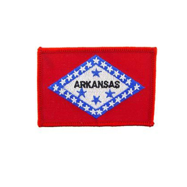 ARKANSAS STATE SEW ON OR IRON ON PATCH
