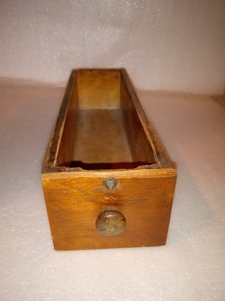 Rare Singer Deluxe Library Table cabinet replacement small drawer